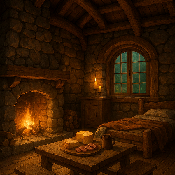 Stone-Hollow Cabin — A Cozy Retreat Beneath the Ancient Caverns